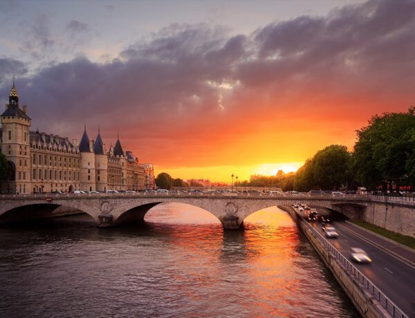 Seine at Sunset